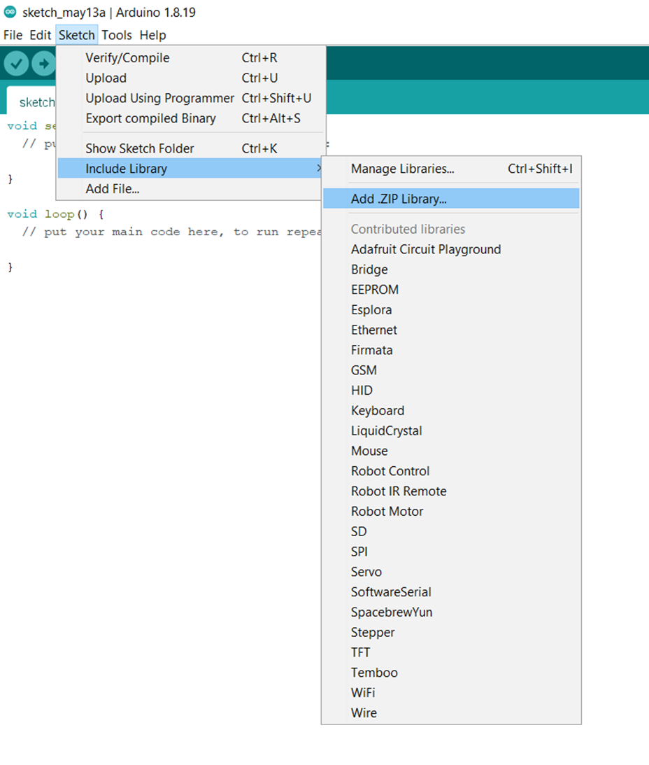 Arduino IDE for library Installation.png